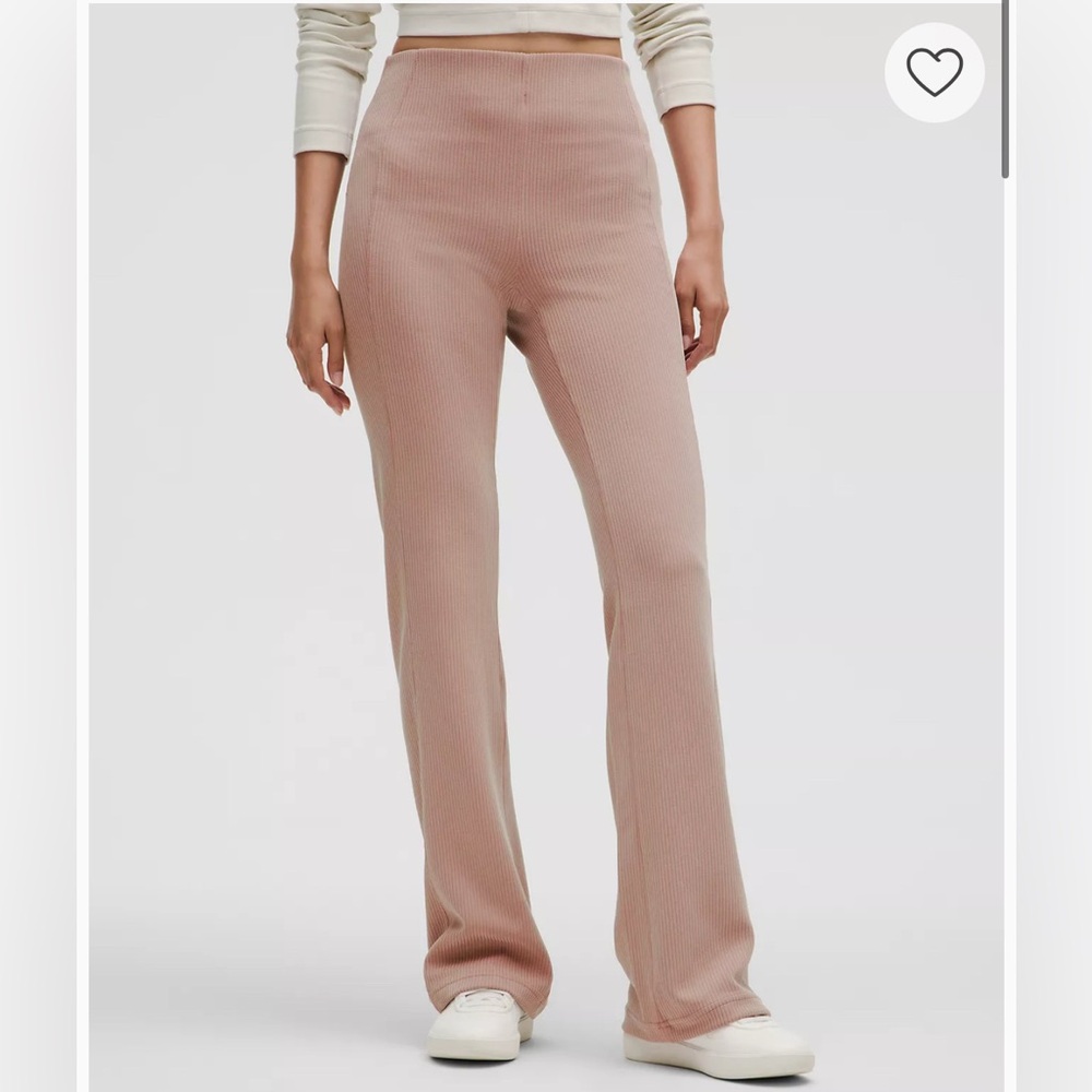 lululemon athletica Pink Ribbed Leggings - Picture 5 of 5